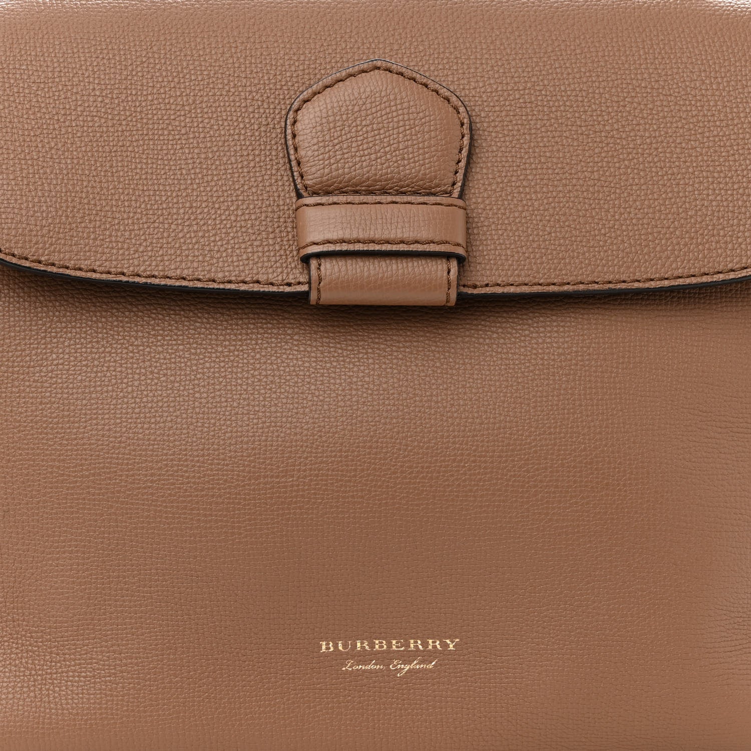 Burberry Derby Calfskin House Check Medium Camberley Dark Sand 7 of 10