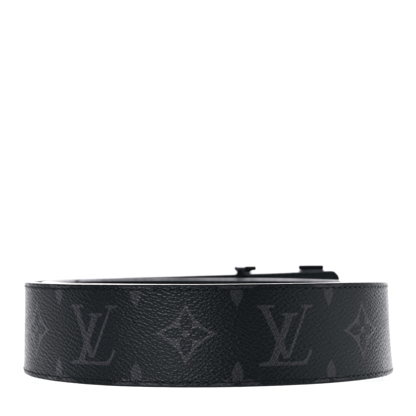 Monogram Eclipse Taigarama 40mm LV Initiales Reversible Belt 90 36 Black