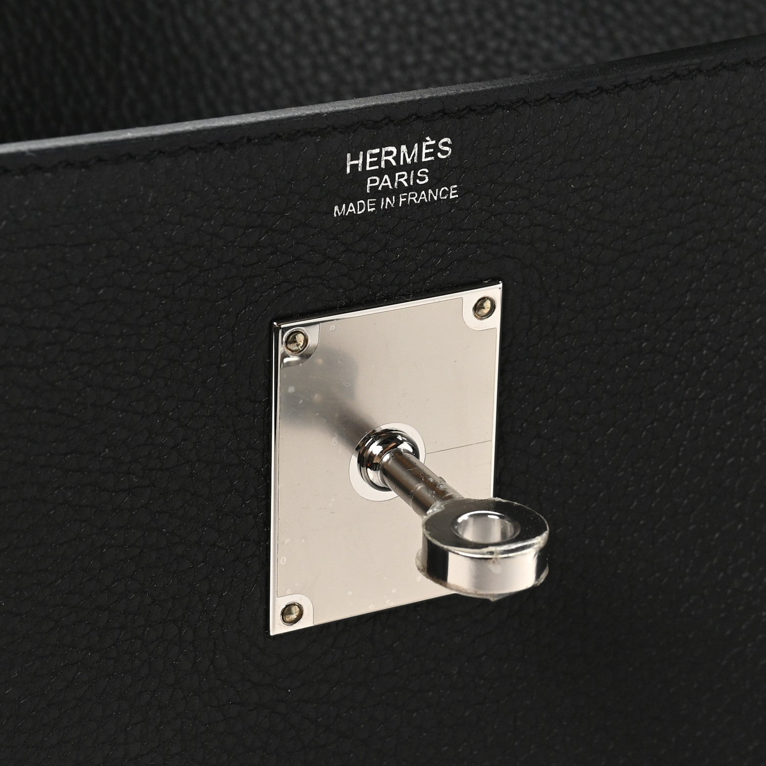 Hermes Togo Kelly Messenger GM Black 6 of 11