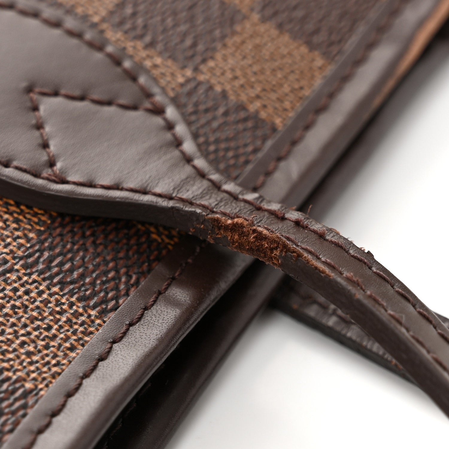 Louis Vuitton Damier Ebene Neo Neverfull MM Rose Ballerine 14 of 14