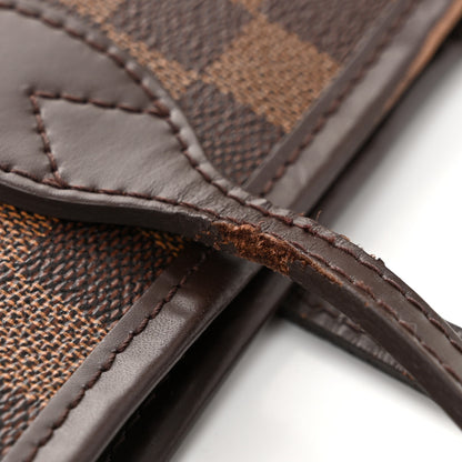 Louis Vuitton Damier Ebene Neo Neverfull MM Rose Ballerine 14 of 14