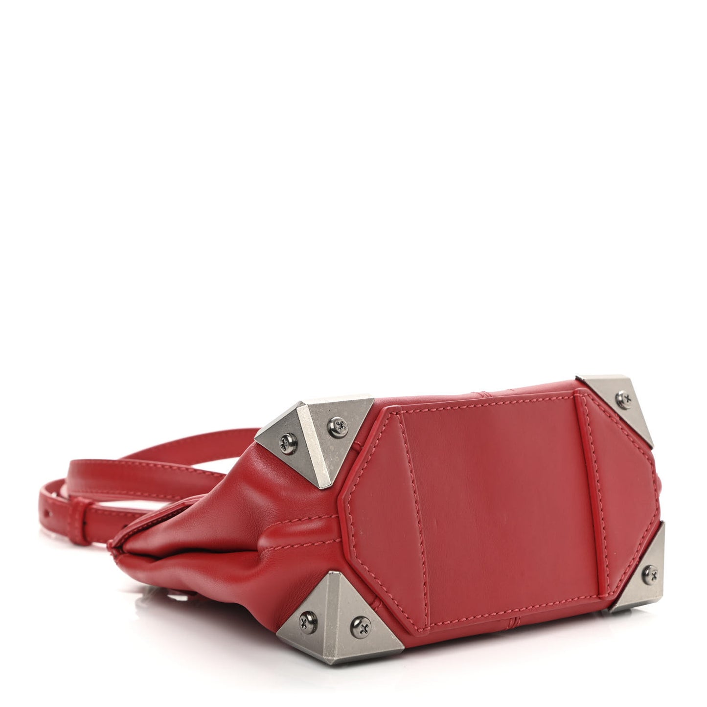 Calfskin Small Marion Tote Red