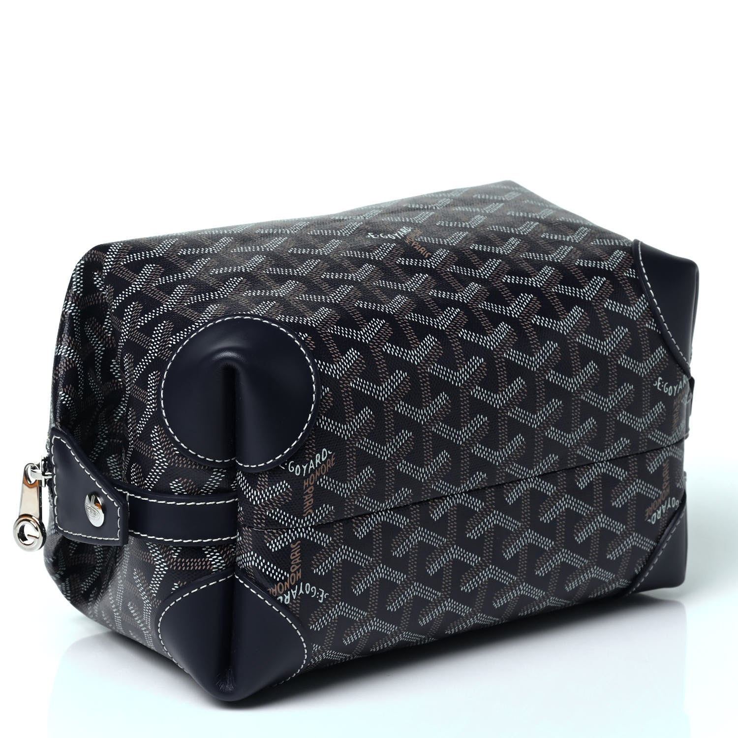 Goyard Goyardine Boeing 25 Trousse de Toilette Navy 3 of 4