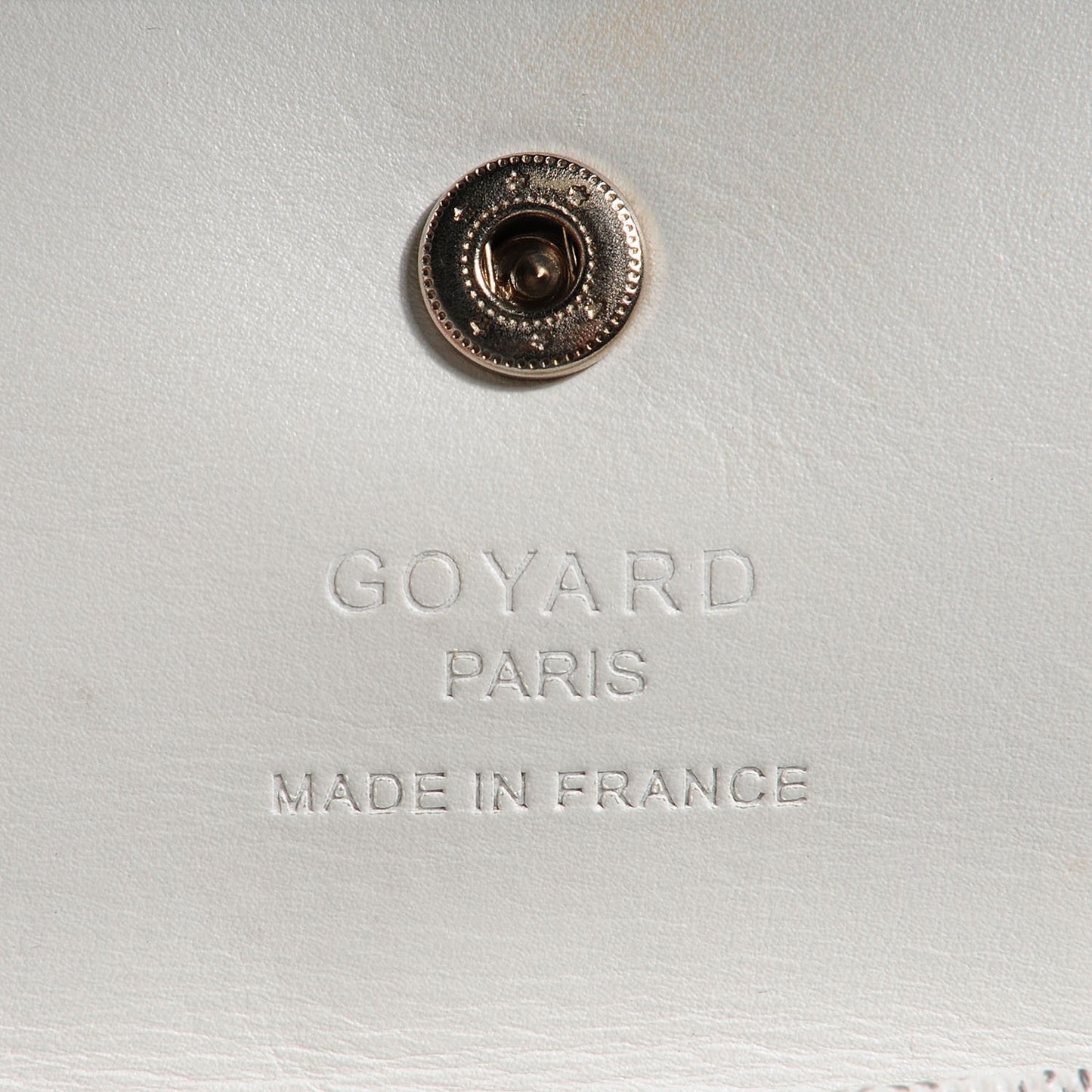 Goyardine Saint Louis GM White