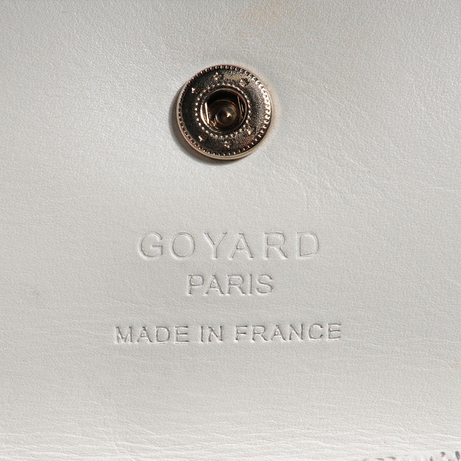 Goyard Goyardine Saint Louis GM White 7 of 9