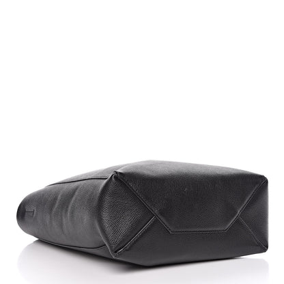 Celine Grained Calfskin Small Vertical Cabas Black 4 of 11