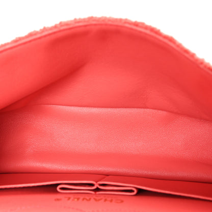 Chanel Wool Tweed Quilted 2.55 Reissue 225 Flap Coral 4 of 9