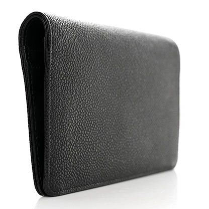 Chanel Caviar Timeless CC Yen Wallet Black 3 of 9