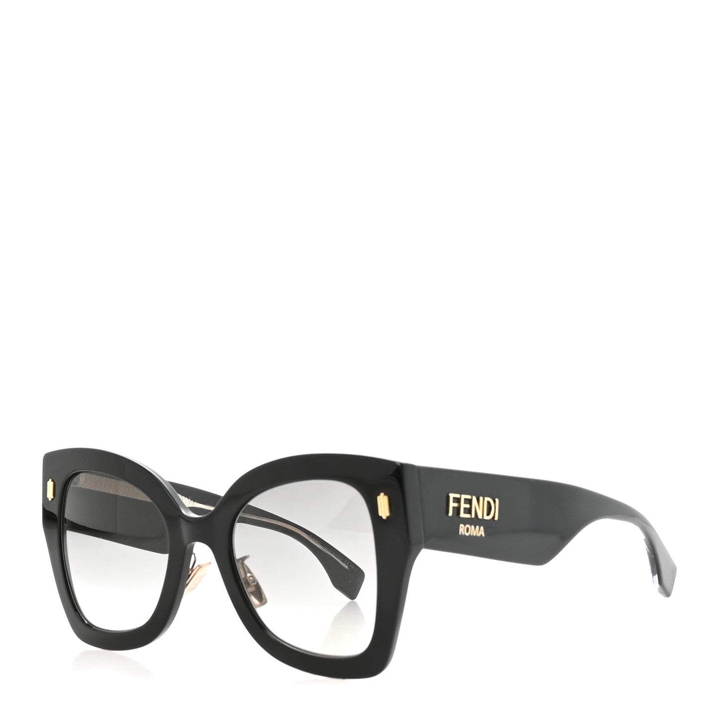 Acetate FF 53mm Sunglasses FF0434/G/S S Black