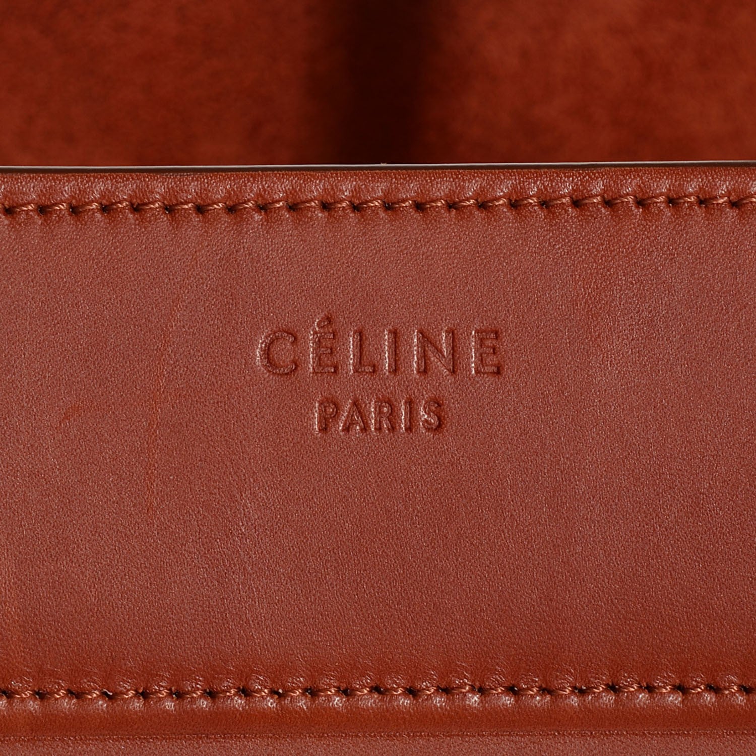 Celine Natural Calfskin Medium Phantom Luggage Brick 6 of 8