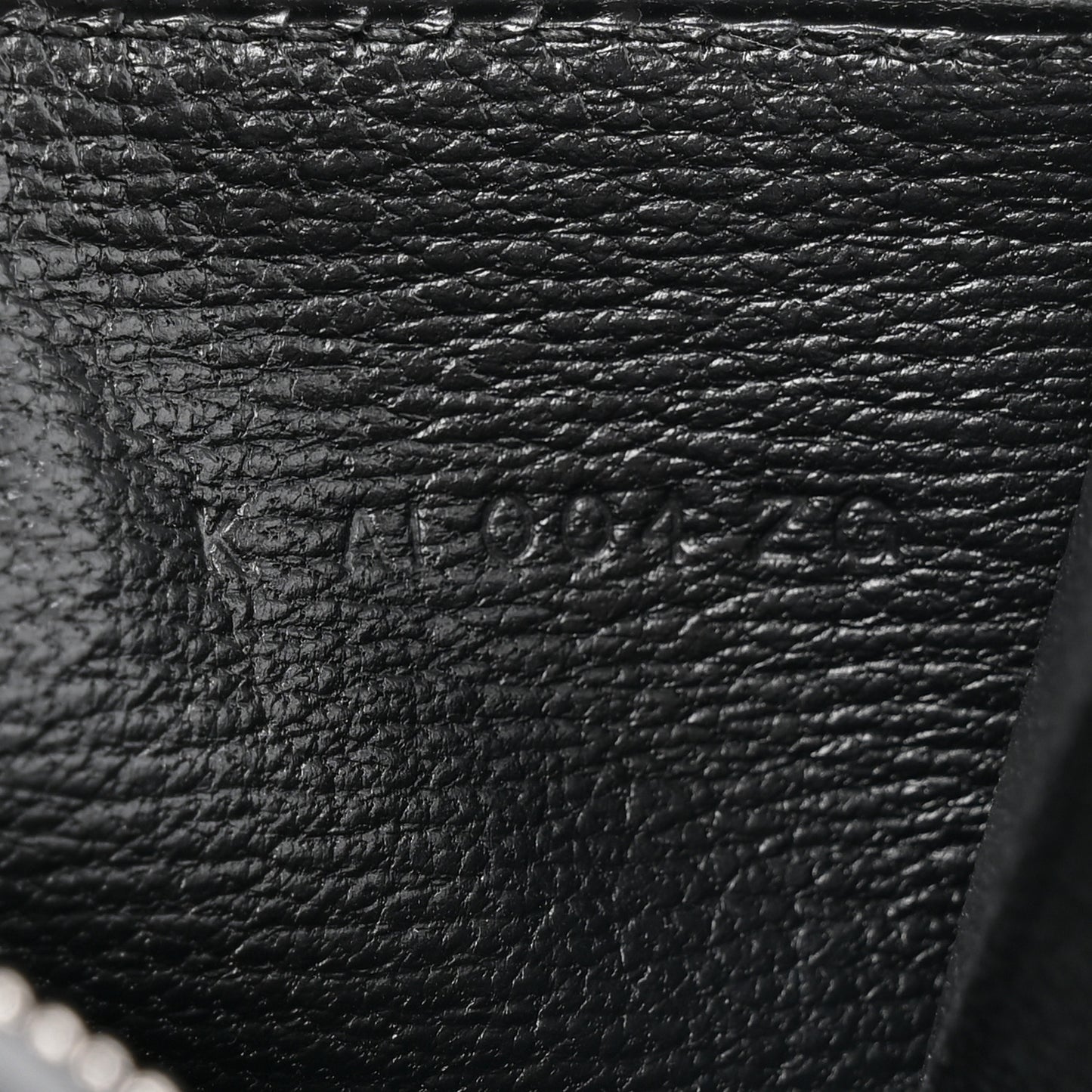 Shiny Alligator Bearn Compact Wallet Black
