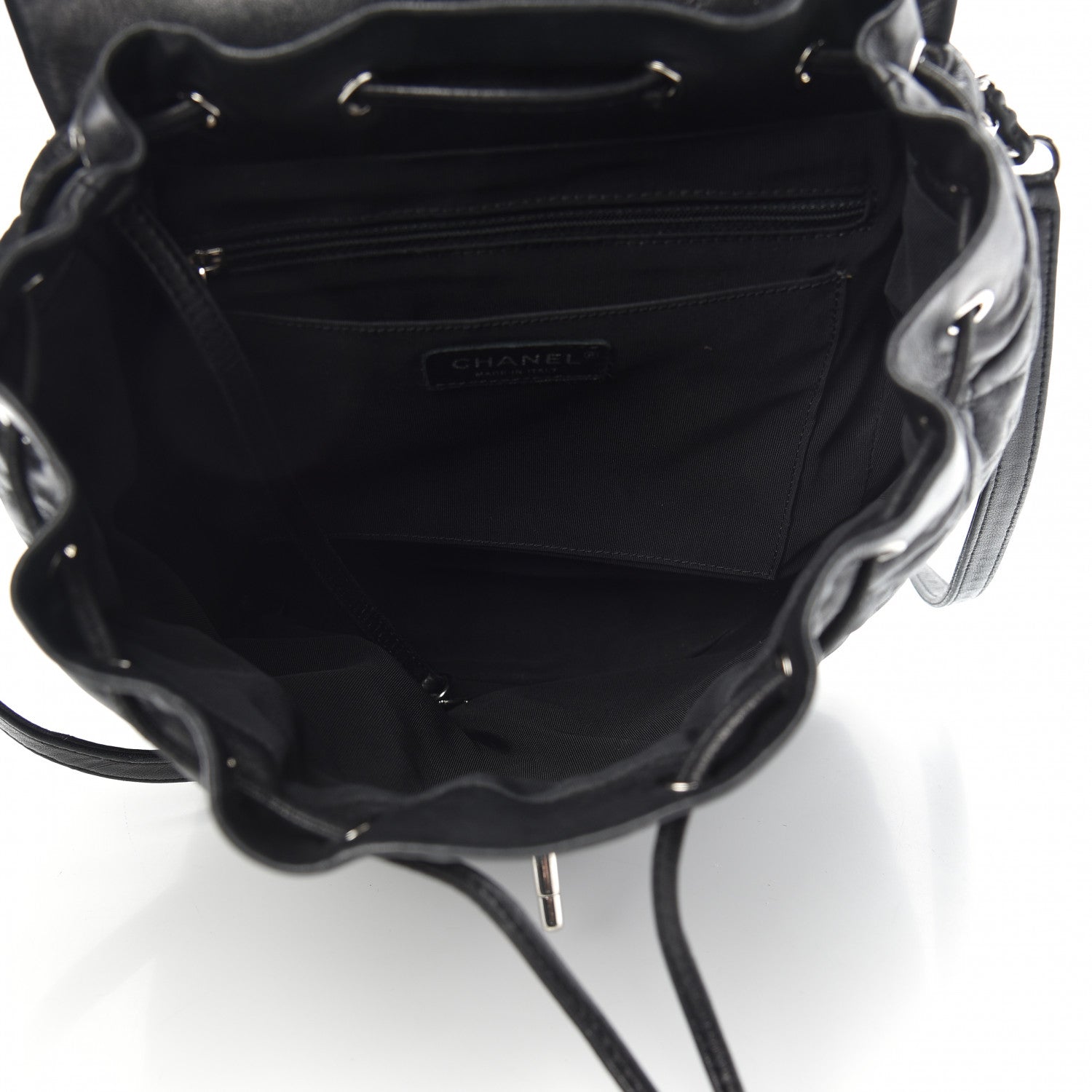 Chanel Calfskin Quilted Large Urban Spirit Backpack Black 4 of 11