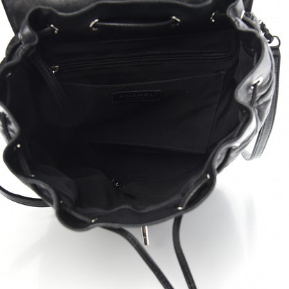 Chanel Calfskin Quilted Large Urban Spirit Backpack Black 4 of 11