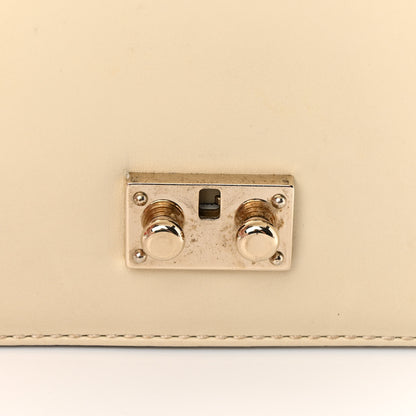 Valentino Garavani Vitello Mini Glam Lock Rockstud Flap White 14 of 18