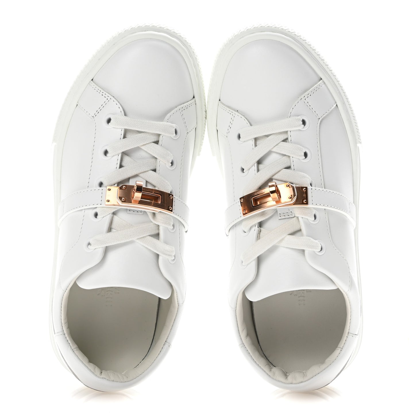 Calfskin Day Sneakers 35.5 White