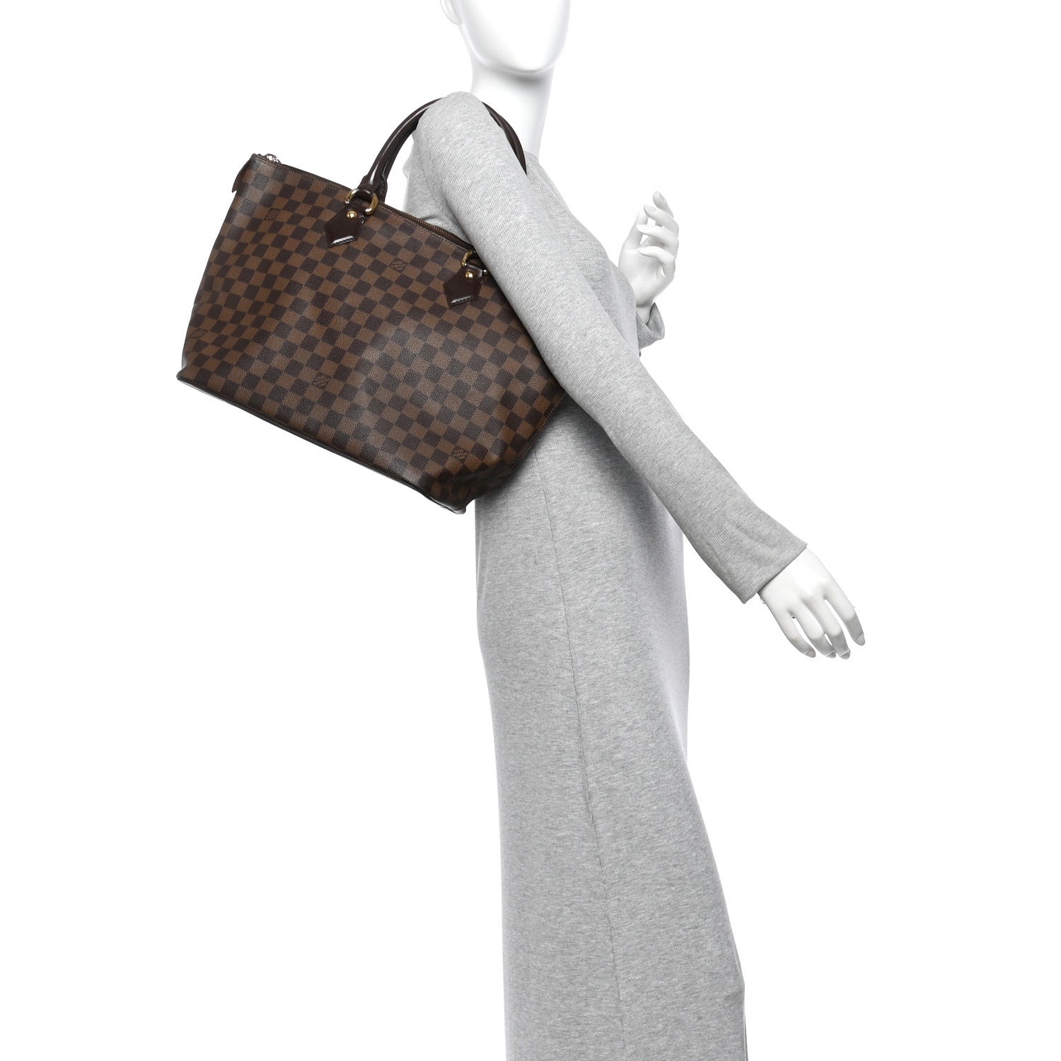 Louis Vuitton Damier Ebene Saleya MM 2 of 10