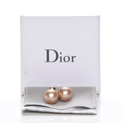 Christian Dior Pearl Mise En Dior Tribal Earrings Pink 5 of 5