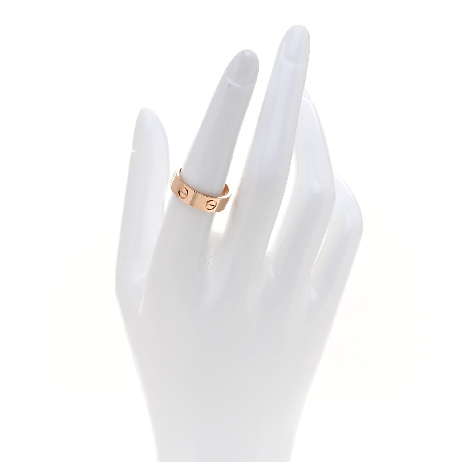 Cartier 18K Pink Gold 5.5mm LOVE Ring 54 7 2 of 5