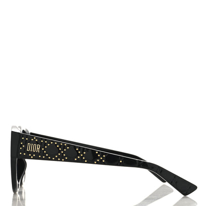 Christian Dior Acetate Cannage Lady Dior Studs 5 Sunglasses Black 3 of 8