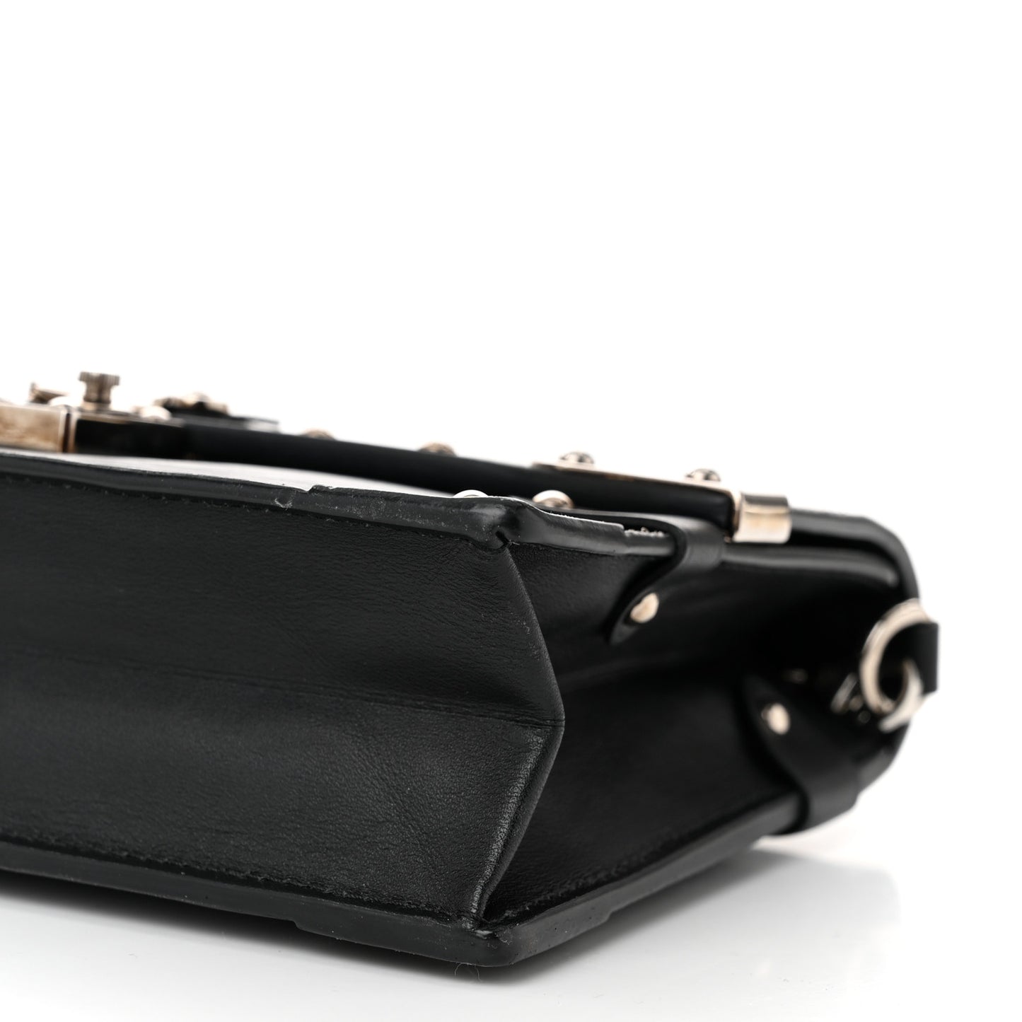 Epi Trunk Chain Wallet Black