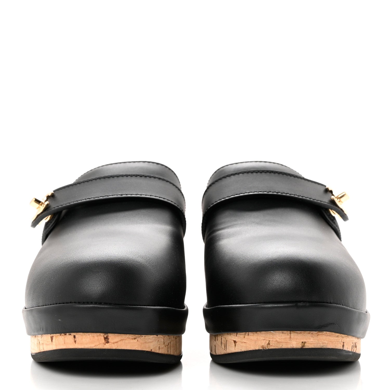 Chanel Calfskin CC Turn Lock Clogs 37 Black 2 of 9