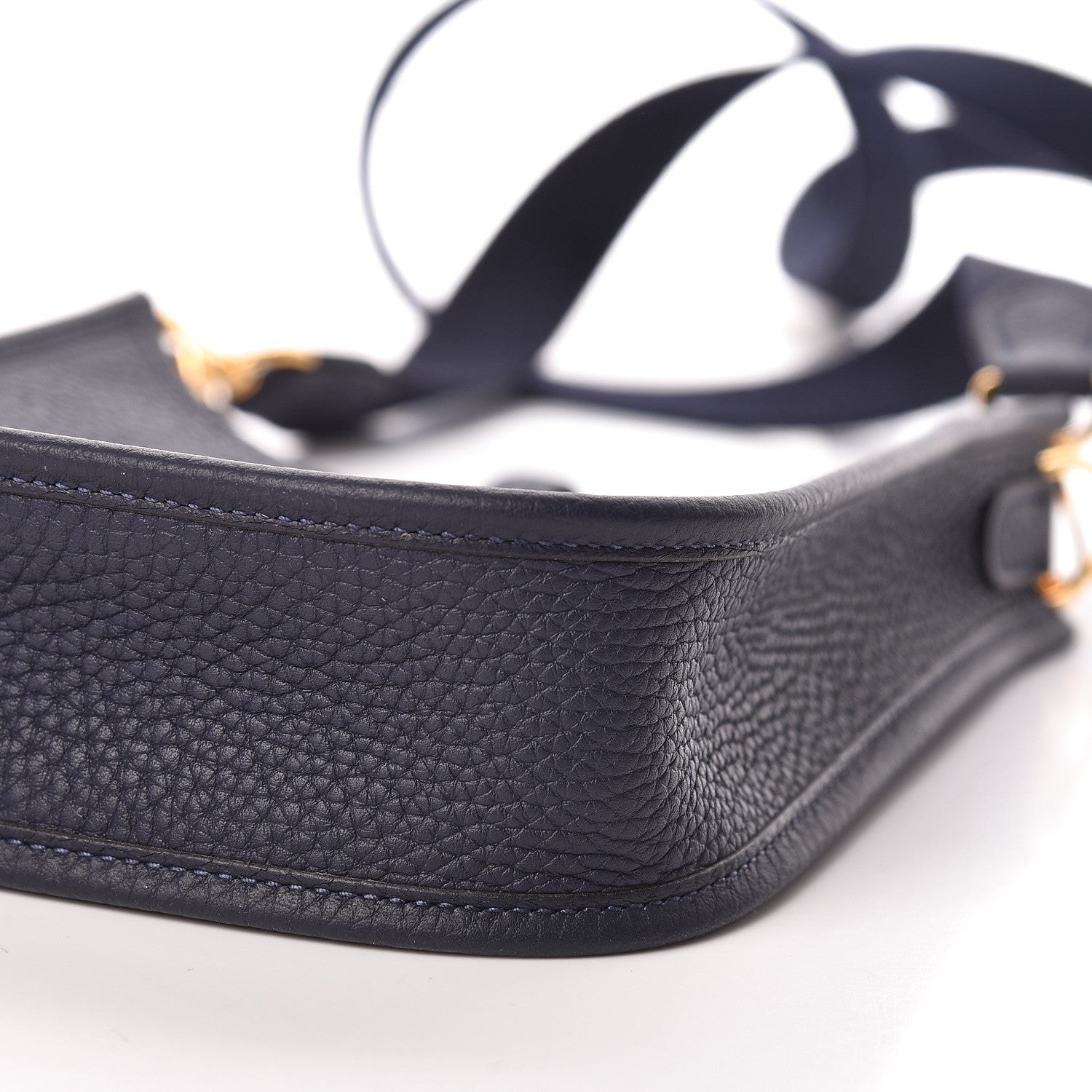 Hermes Taurillon Clemence Evelyne TPM Bleu Nuit 10 of 10