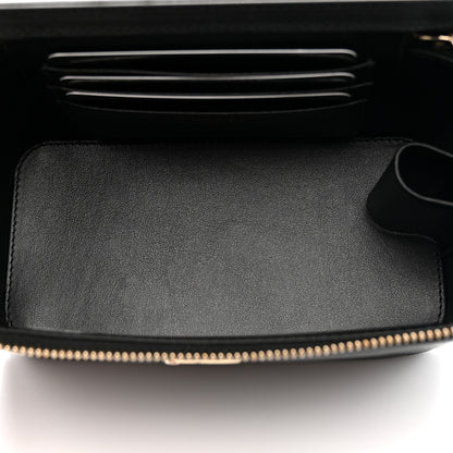 Chanel Caviar Quilted Top Handle Long Vanity Black 6 of 12
