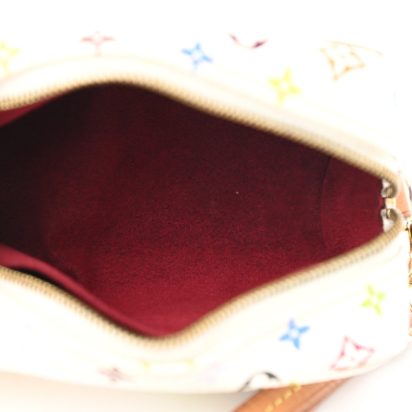 Monogram Multicolor Trousse Wapity White