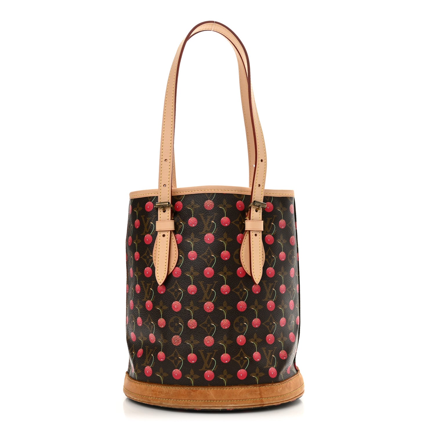 Louis Vuitton Monogram Cerises Bucket Bag 1 of 17