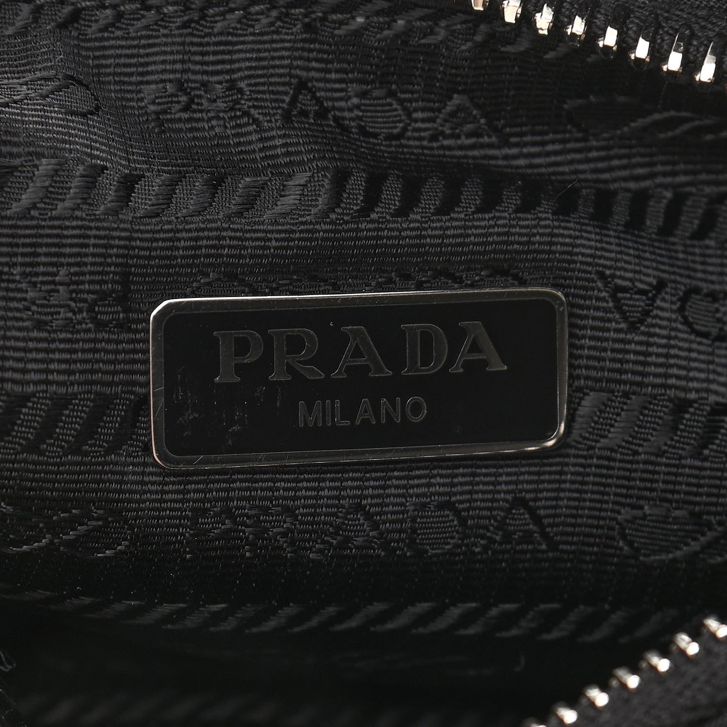 Prada Nylon Re-Edition 2005 Shoulder Bag Black 6 of 9