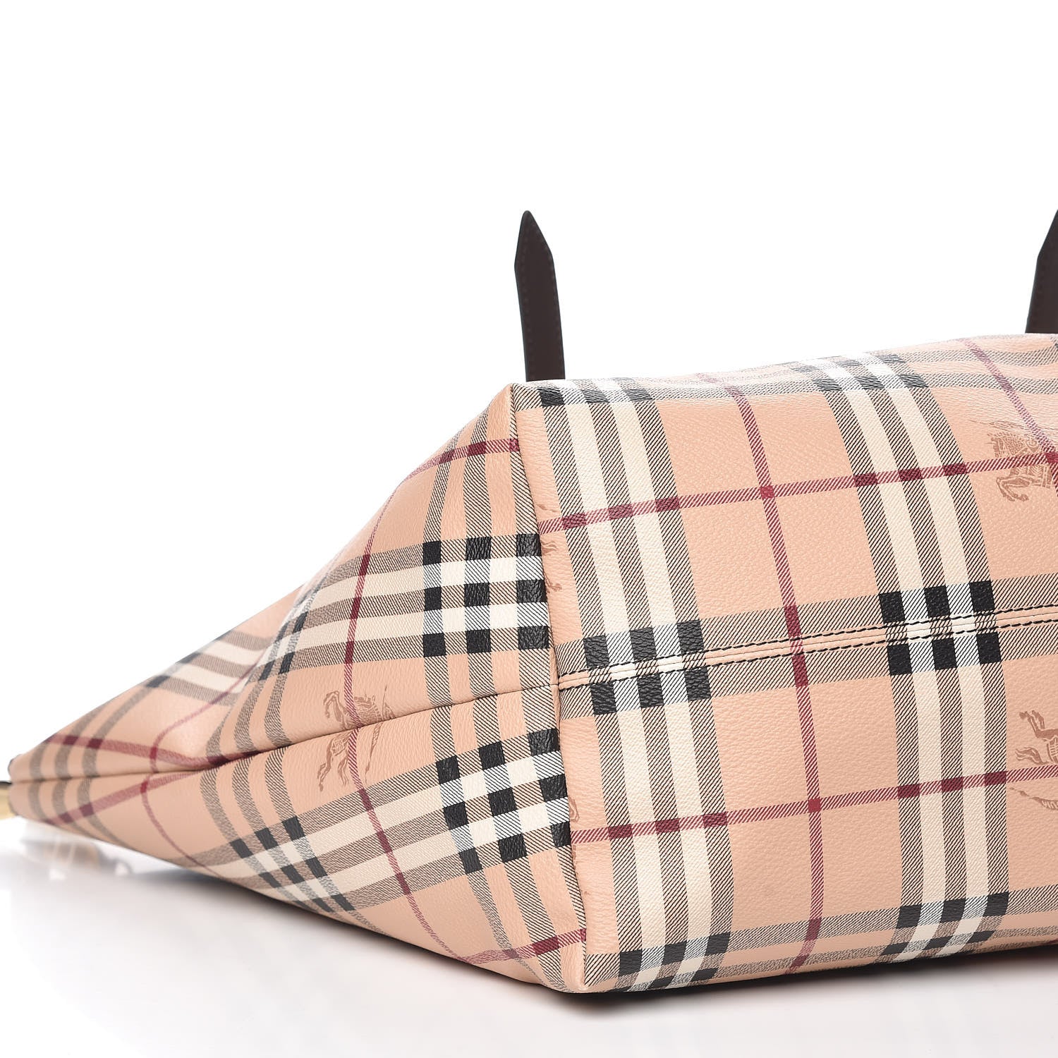 Burberry Haymarket Check Medium Salisbury Tote Chocolate 10 of 12