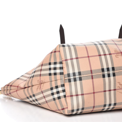 Burberry Haymarket Check Medium Salisbury Tote Chocolate 10 of 12