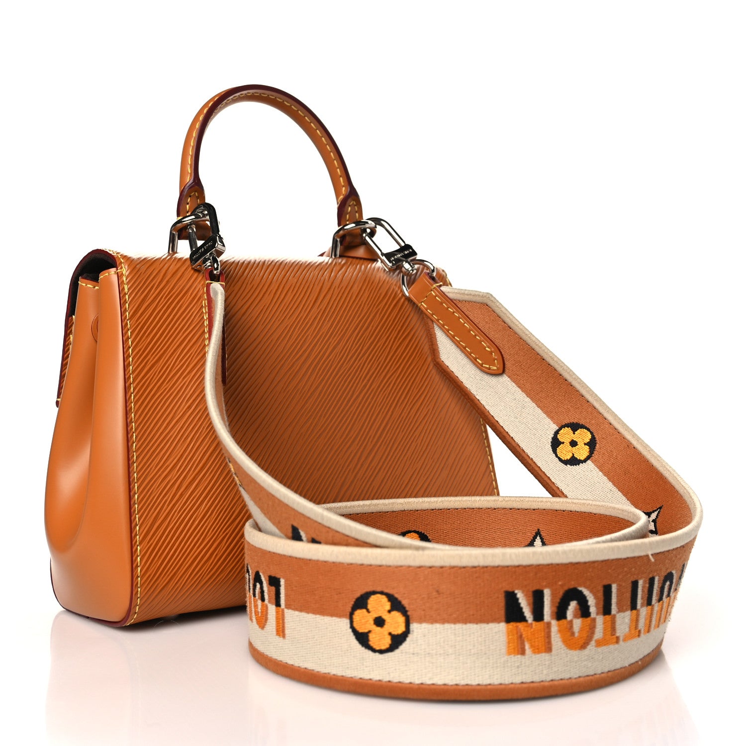 Louis Vuitton Epi Cluny Mini Gold Honey 3 of 10