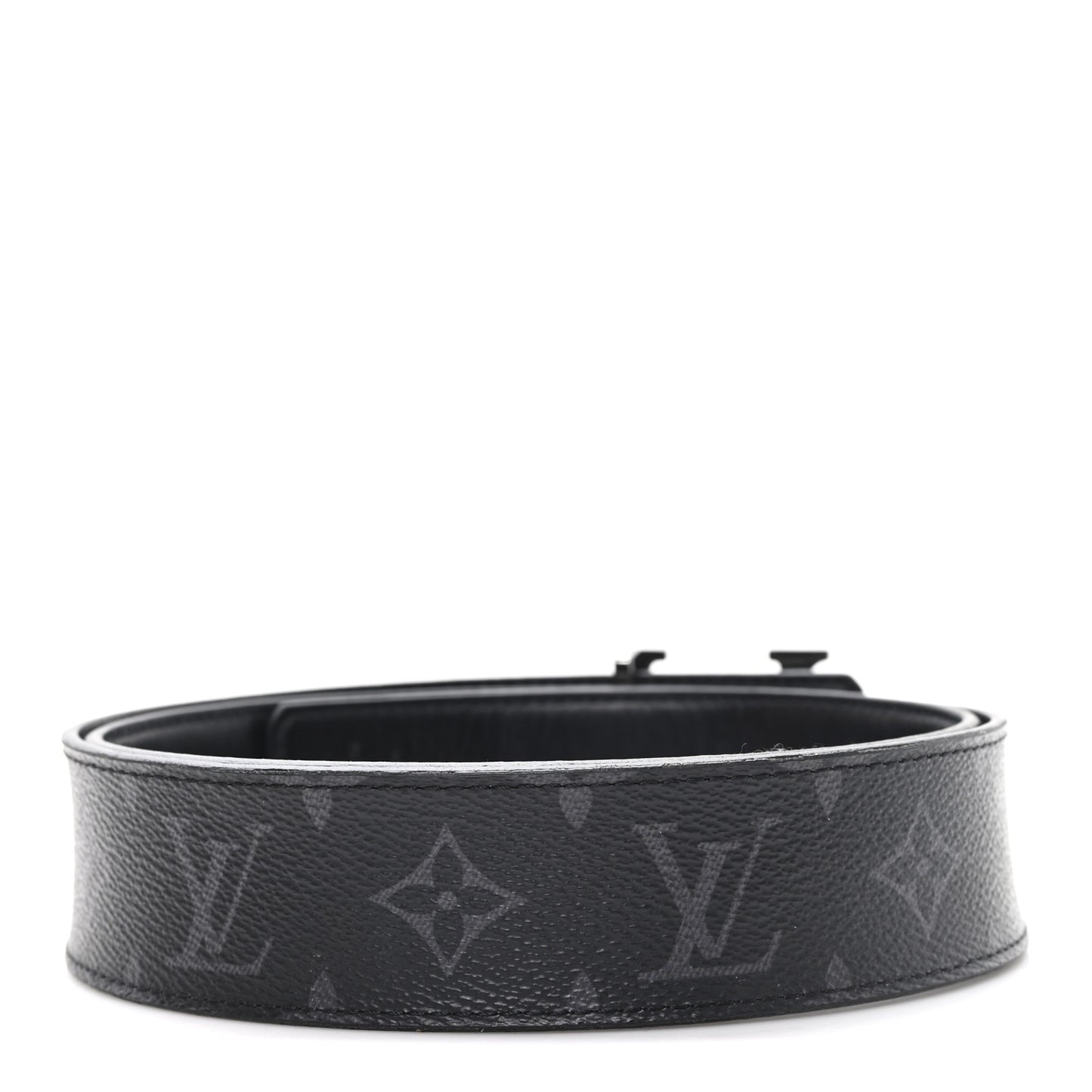 Monogram Eclipse Taigarama 40mm LV Initiales Reversible Belt 95 38 95 38 Black