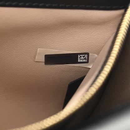 Chloe Shiny Goatskin Calfskin Aby Chain Shoulder Bag Black 8 of 11