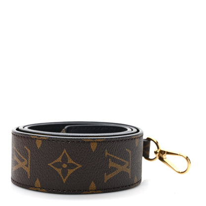 Louis Vuitton Monogram Bandouliere Shoulder Strap Black 2 of 5