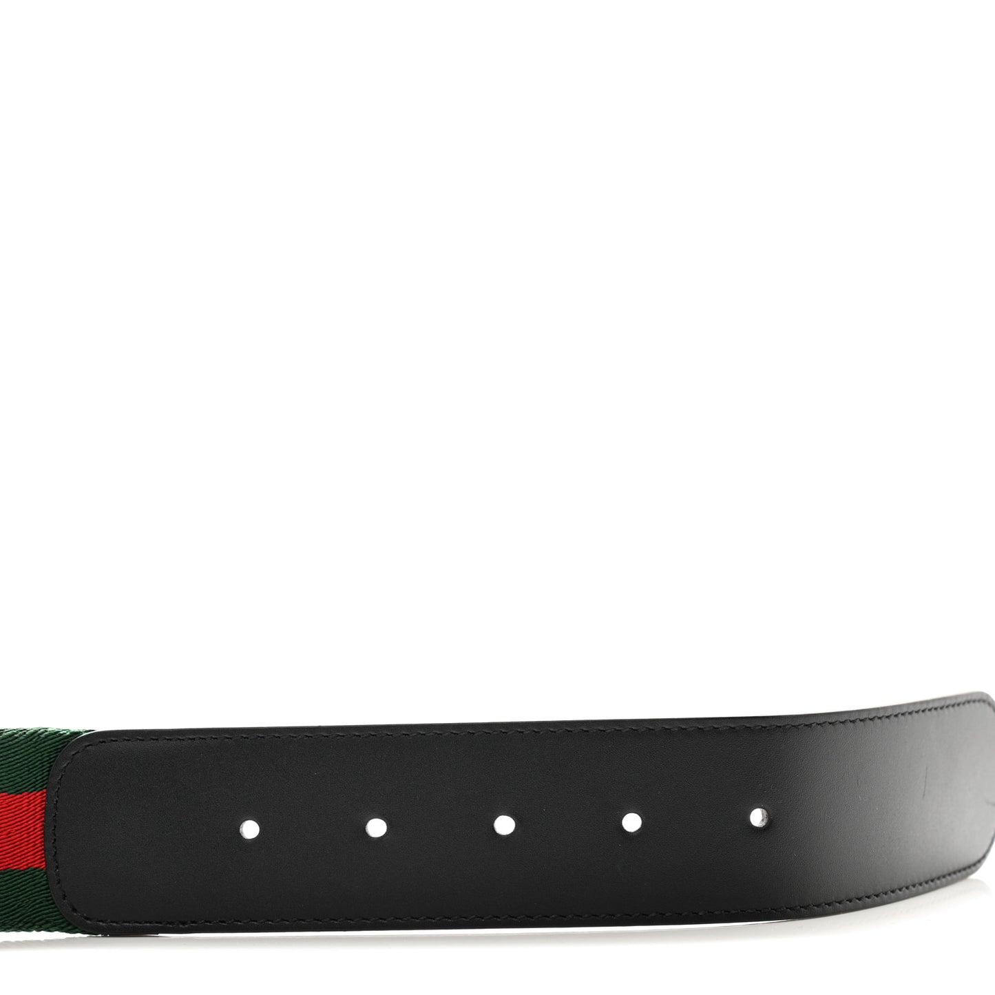 Calfskin Web Interlocking G Belt 100 40 Black