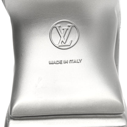 Louis Vuitton Metallic Calfskin Technical Nylon LV Archlight Sneakers 41 White Silver 6 of 10