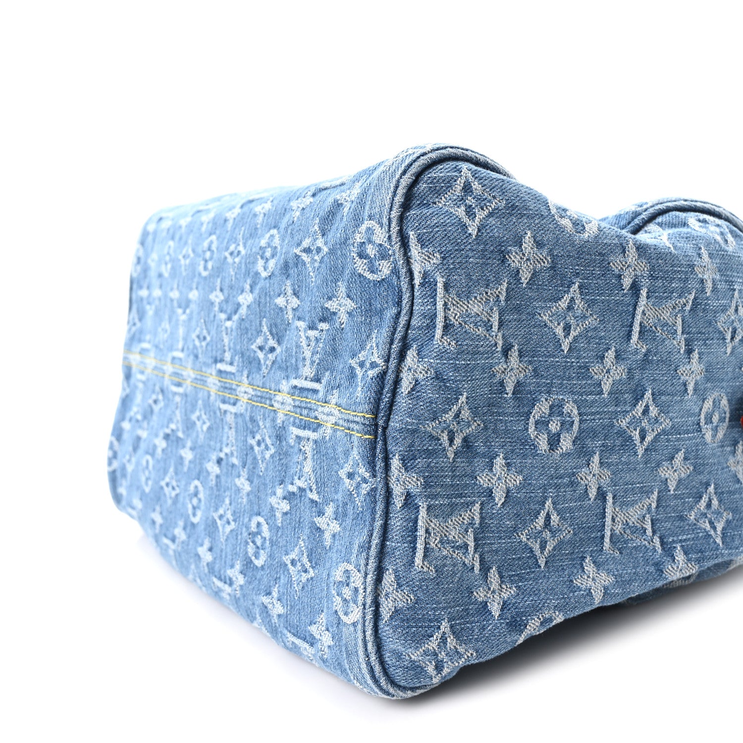 Louis Vuitton Monogram Denim Speedy Soft 30 Blue 10 of 10