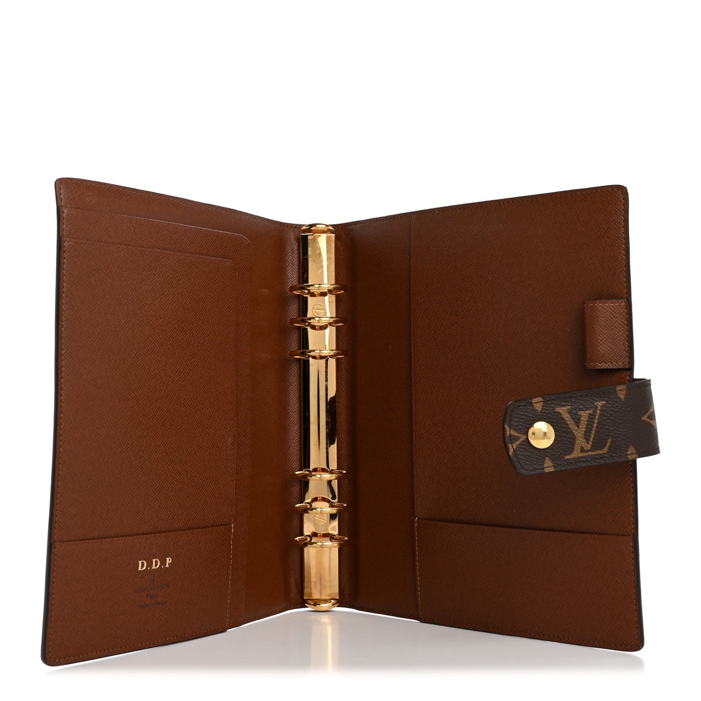 Monogram Large Ring Agenda Cover