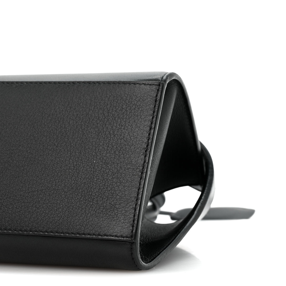 Salvatore Ferragamo Calfskin Mini Hug Bag Black 9 of 12