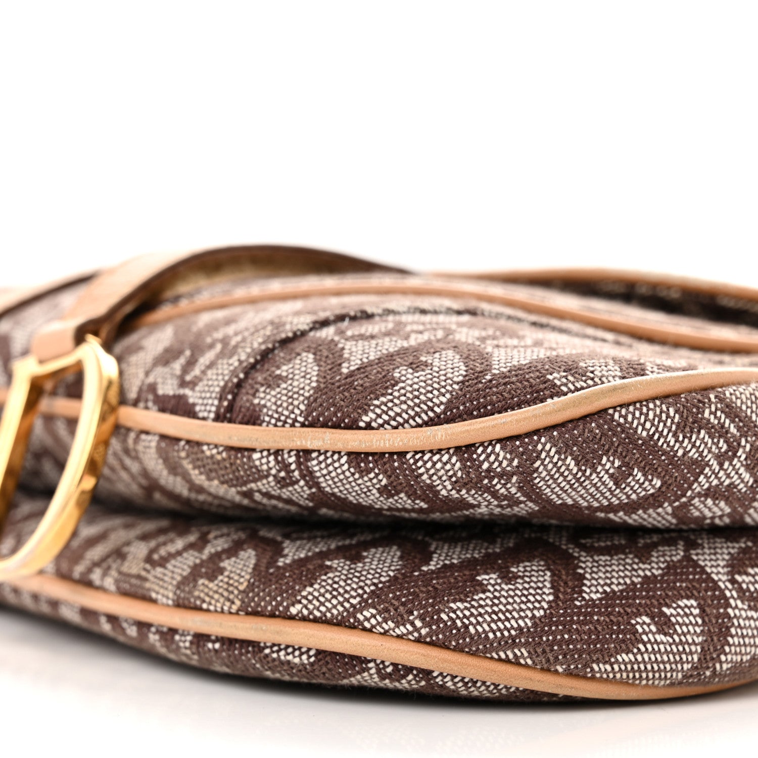 Christian Dior Monogram Double Saddle Bag Brown 9 of 9