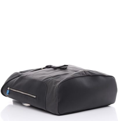 Louis Vuitton Calfskin Nylon V Line Pulse Backpack Asphalt 4 of 9