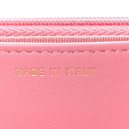 Chanel Tweed Quilted Wallet On Chain WOC Pink 7 of 13