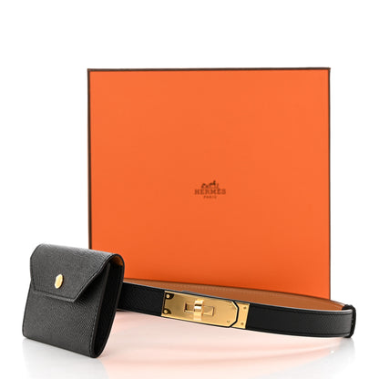 Hermes Epsom Kelly Pocket Belt Black 7 of 7