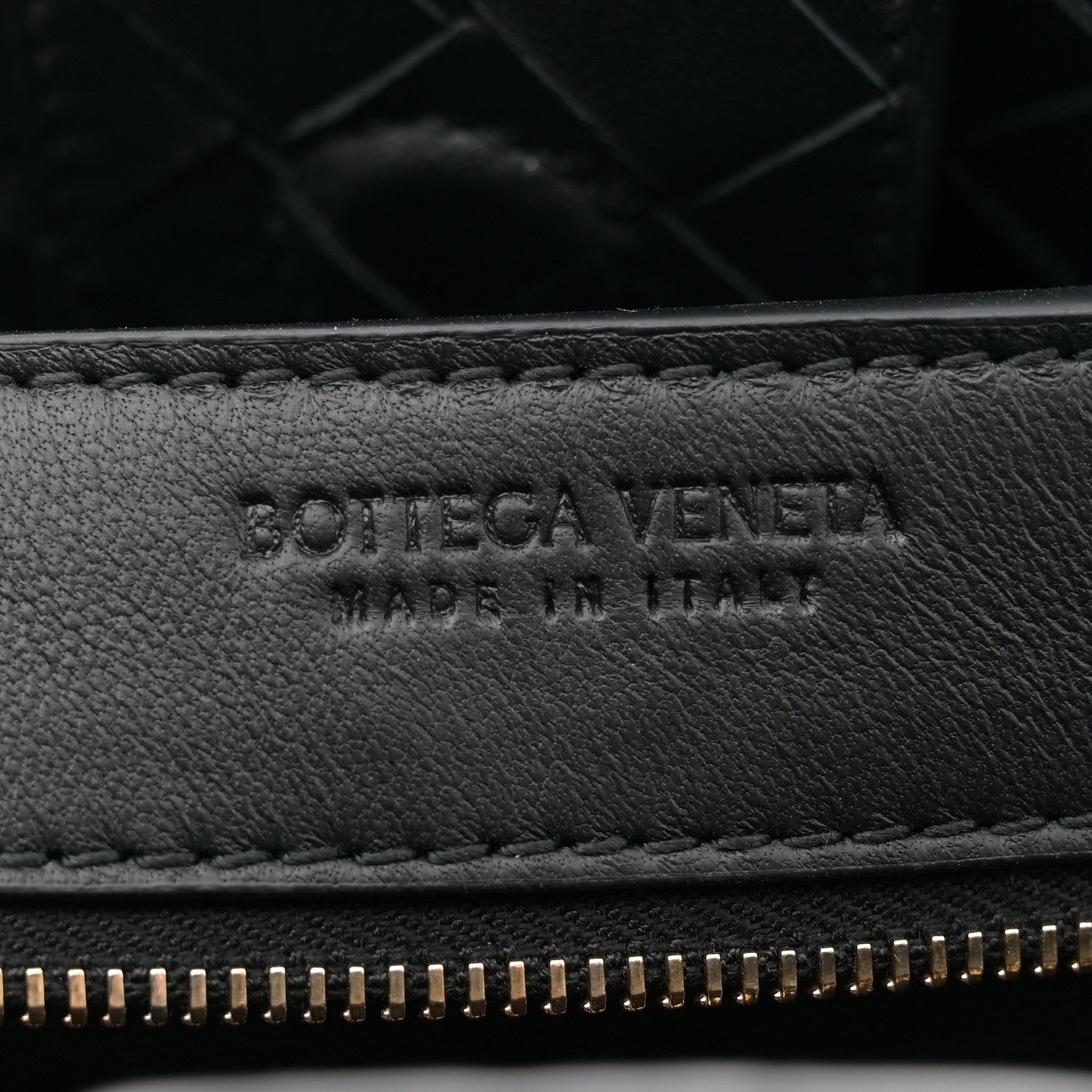Bottega Veneta Nappa Intrecciato Small Andiamo Shoulder Bag Black 6 of 9
