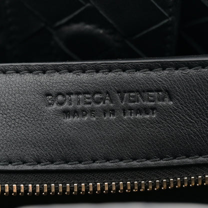 Bottega Veneta Nappa Intrecciato Small Andiamo Shoulder Bag Black 6 of 9