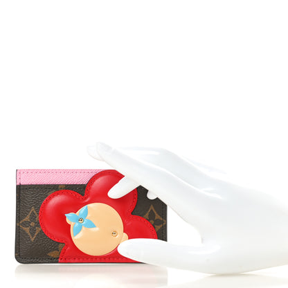 Louis Vuitton Monogram Vivienne Card Holder Pale Pink 2 of 8