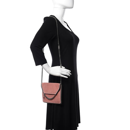 Stella McCartney Shaggy Deer Falabella Mini Crossbody Bag Pink 2 of 7