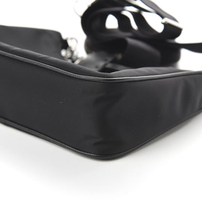 Prada Nylon Re-Edition 2005 Shoulder Bag Black 7 of 10